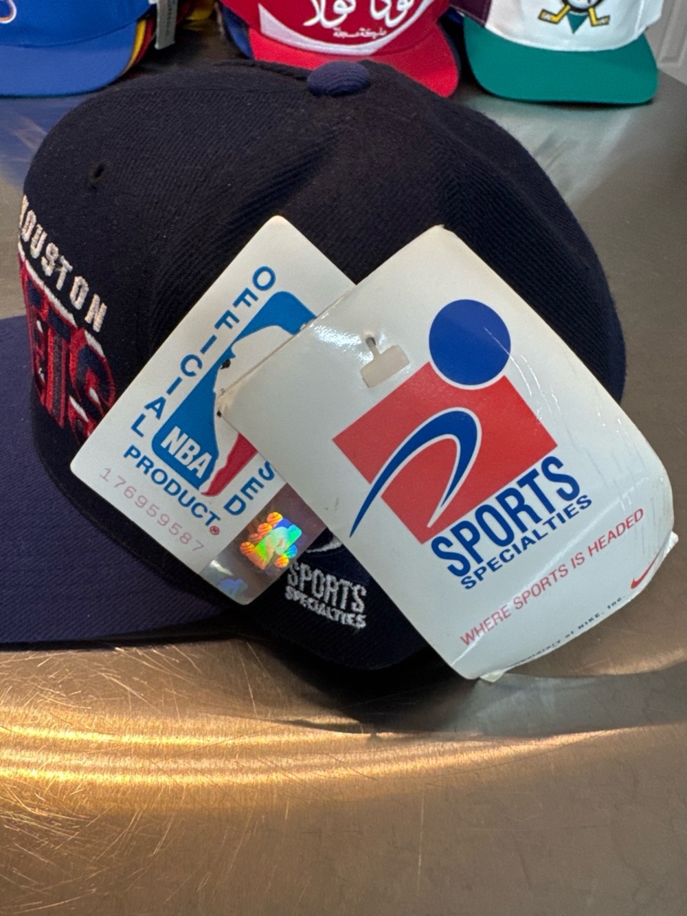 Rare Vintage Houston Rockets Cap - Picture 7 of 8